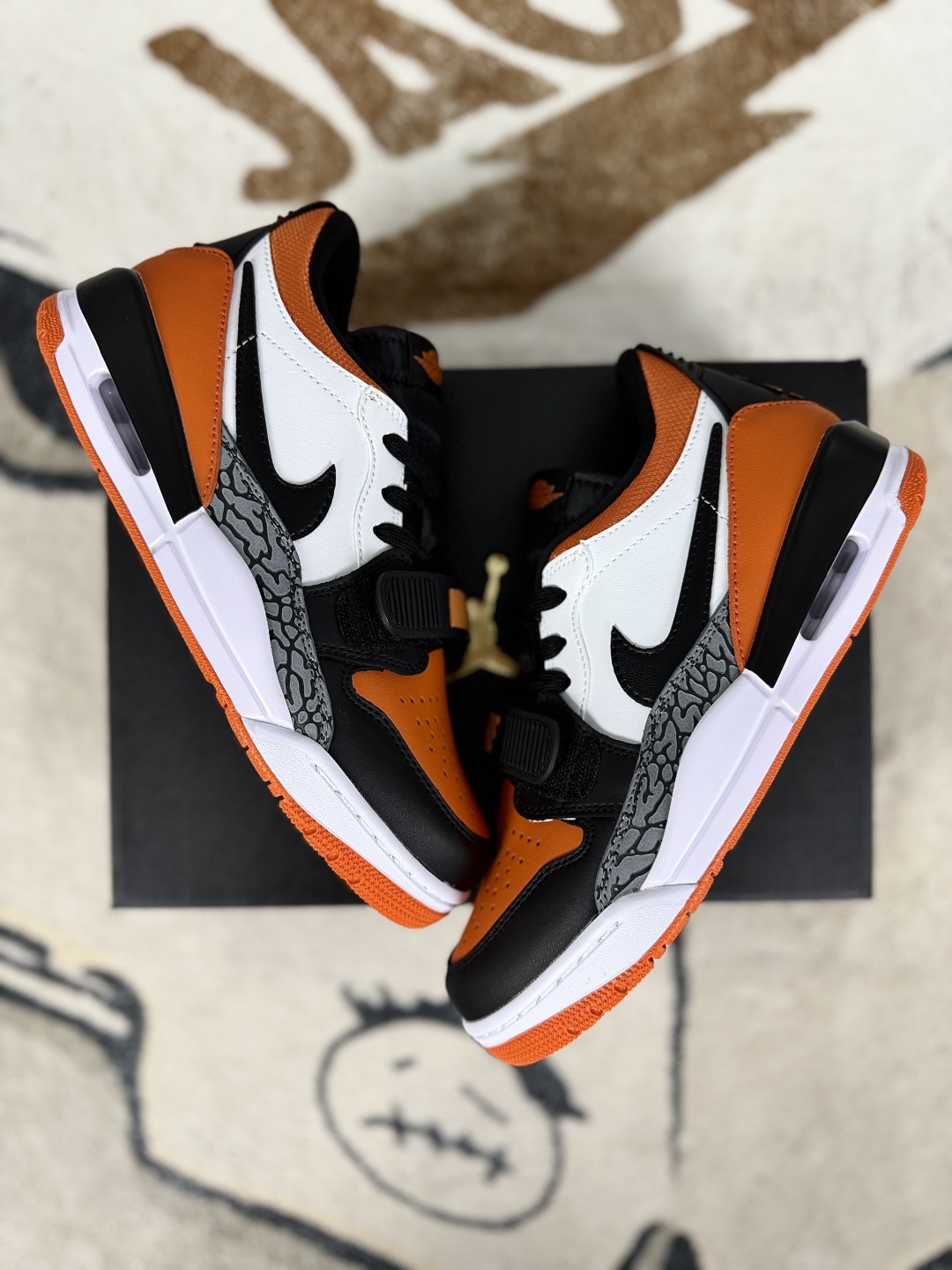 Jordan Legacy 312 Low Basketball Shoes - White/Black/Orange - Unisex 5 cmp i1750962157716 6242 0 6