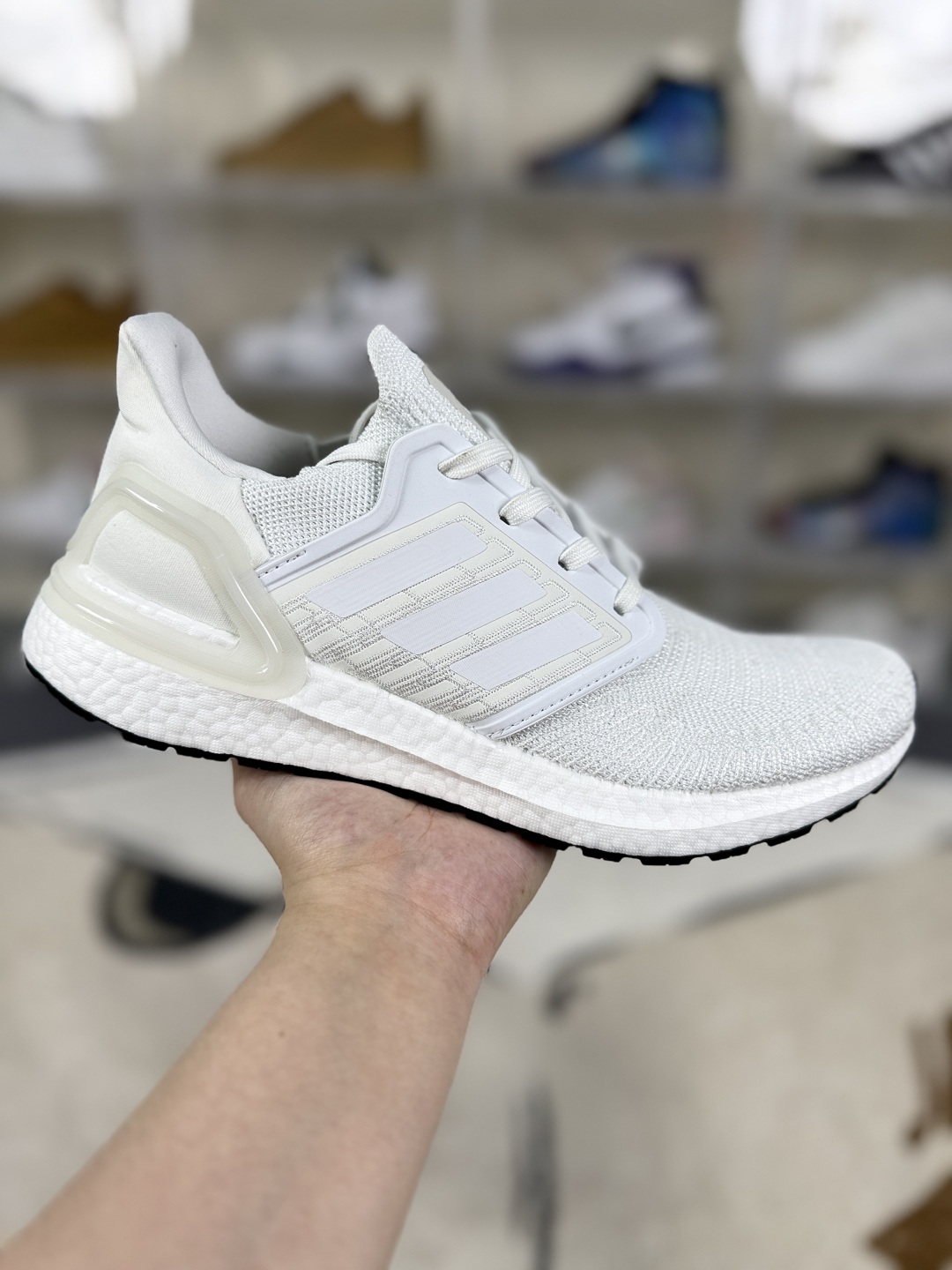 Adidas Ultraboost 20 White Running Shoes - Comfortable & Durable, Men's & Women's 2 cmp i1750962189350 2149 0 0
