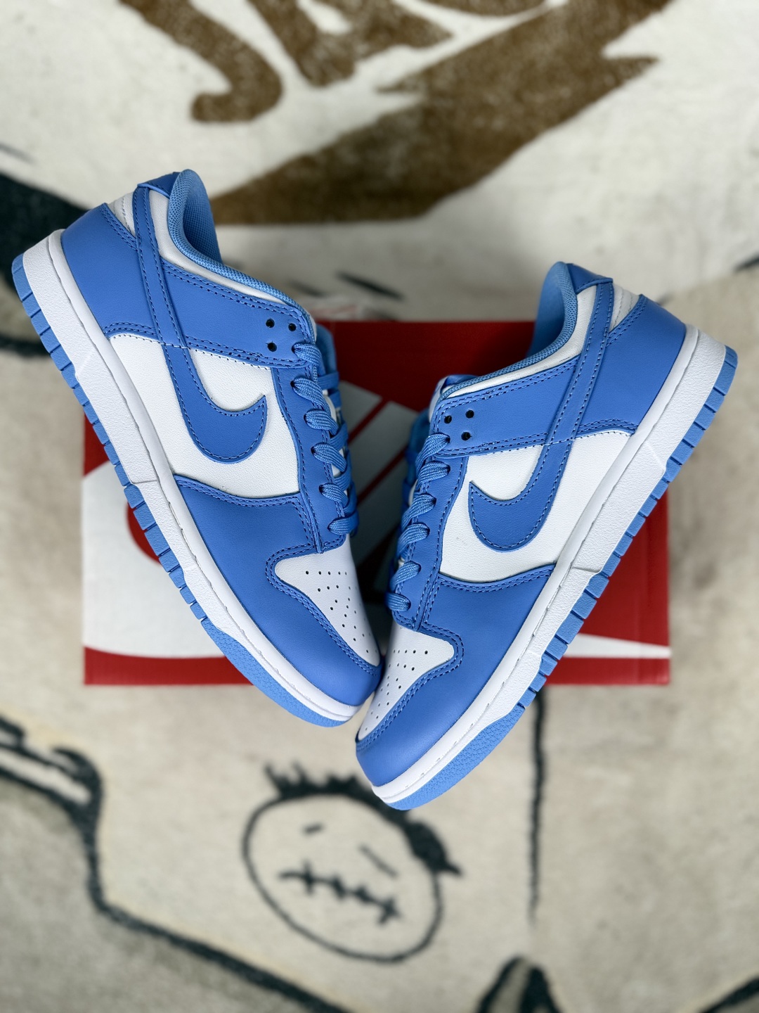 Nike Dunk Low Retro Basketball Shoes - University Blue White - Limited Edition 5 cmp i1750962347175 398 0 6