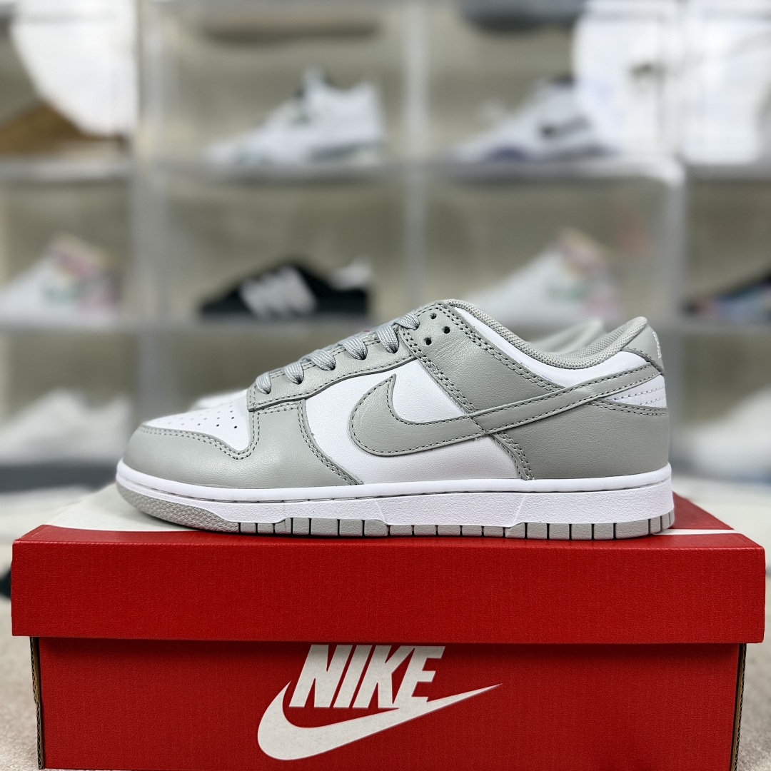 Nike Dunk Retro "Grey Fog" Leather Low-Top Sneakers - Unisex Style 10 cmp i1750962628236 2874 0 8