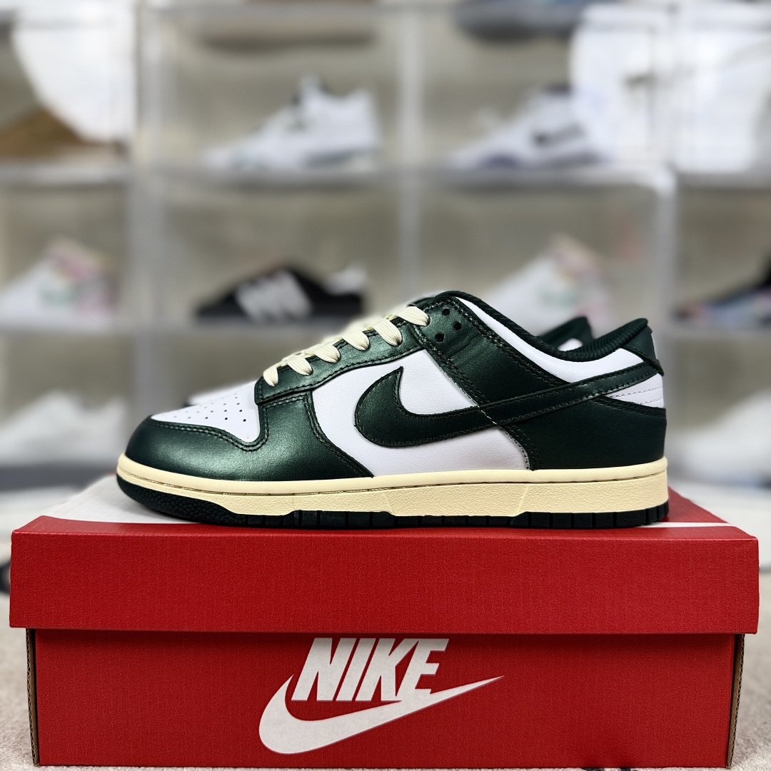 Nike Dunk Low "Vintage Green" Leather Retro Sneakers - Limited Edition 10 cmp i1750962703699 7659 0 8