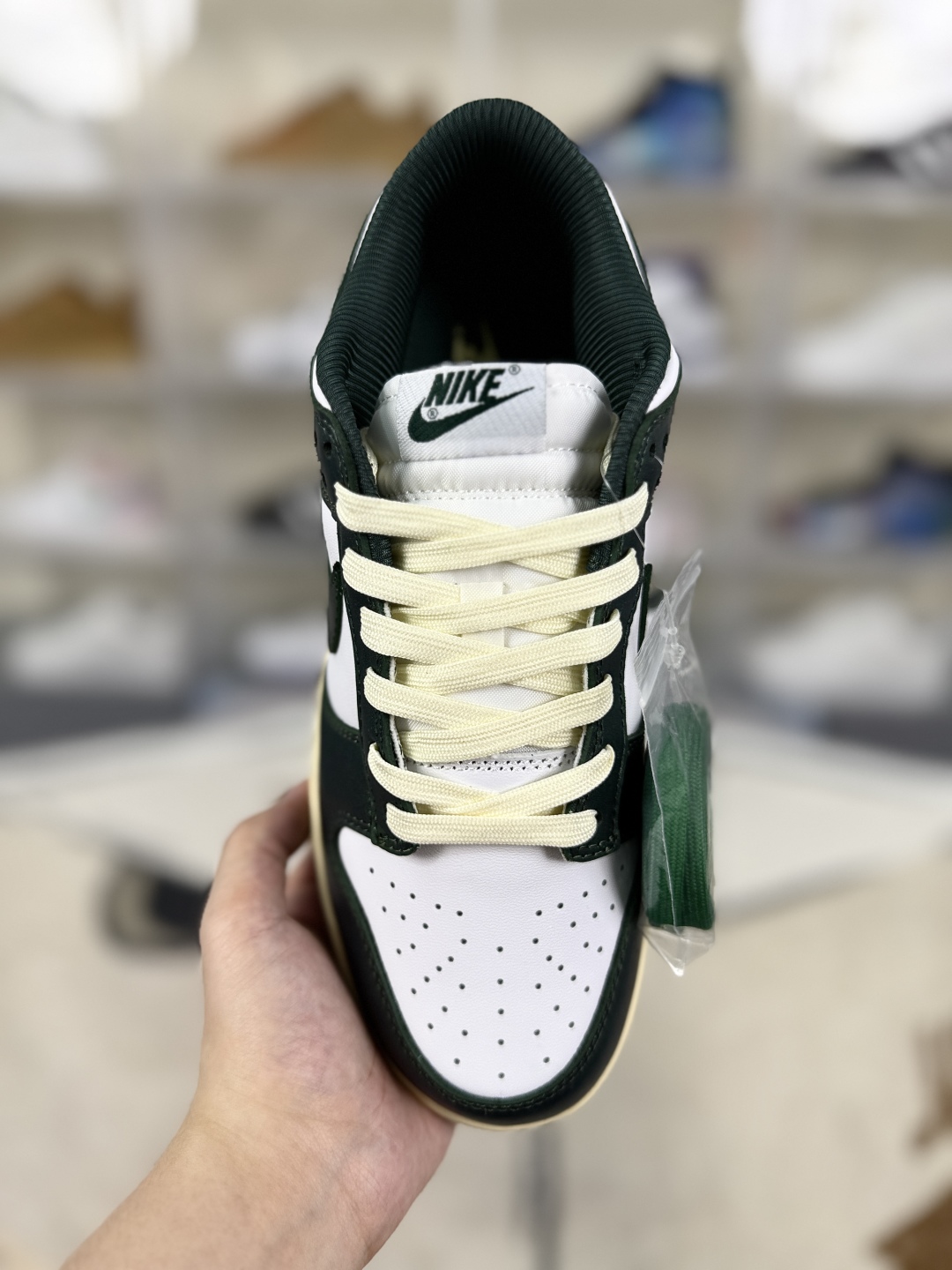 Nike Dunk Low "Vintage Green" Leather Retro Sneakers - Limited Edition 5 cmp i1750962703700 8801 0 3