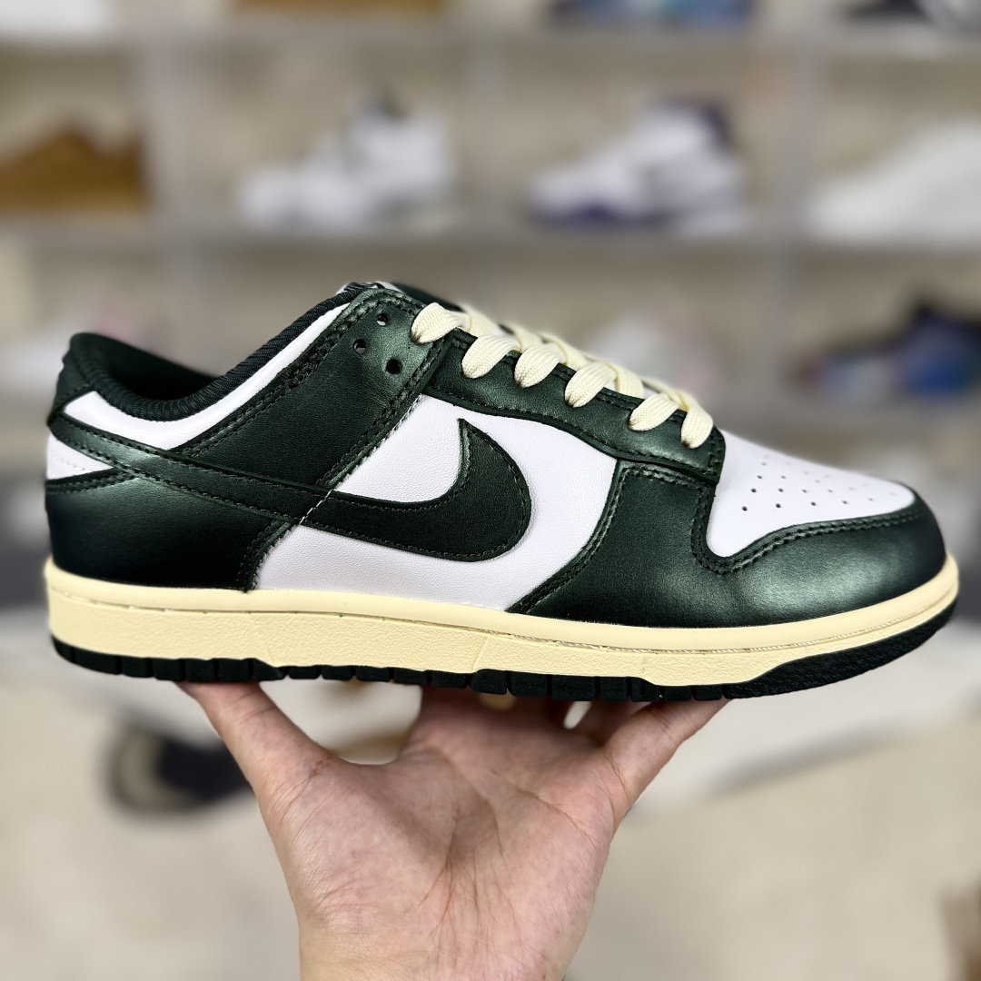 Nike Dunk Low "Vintage Green" Leather Retro Sneakers - Limited Edition 8 cmp i1750962705523 418 0 5
