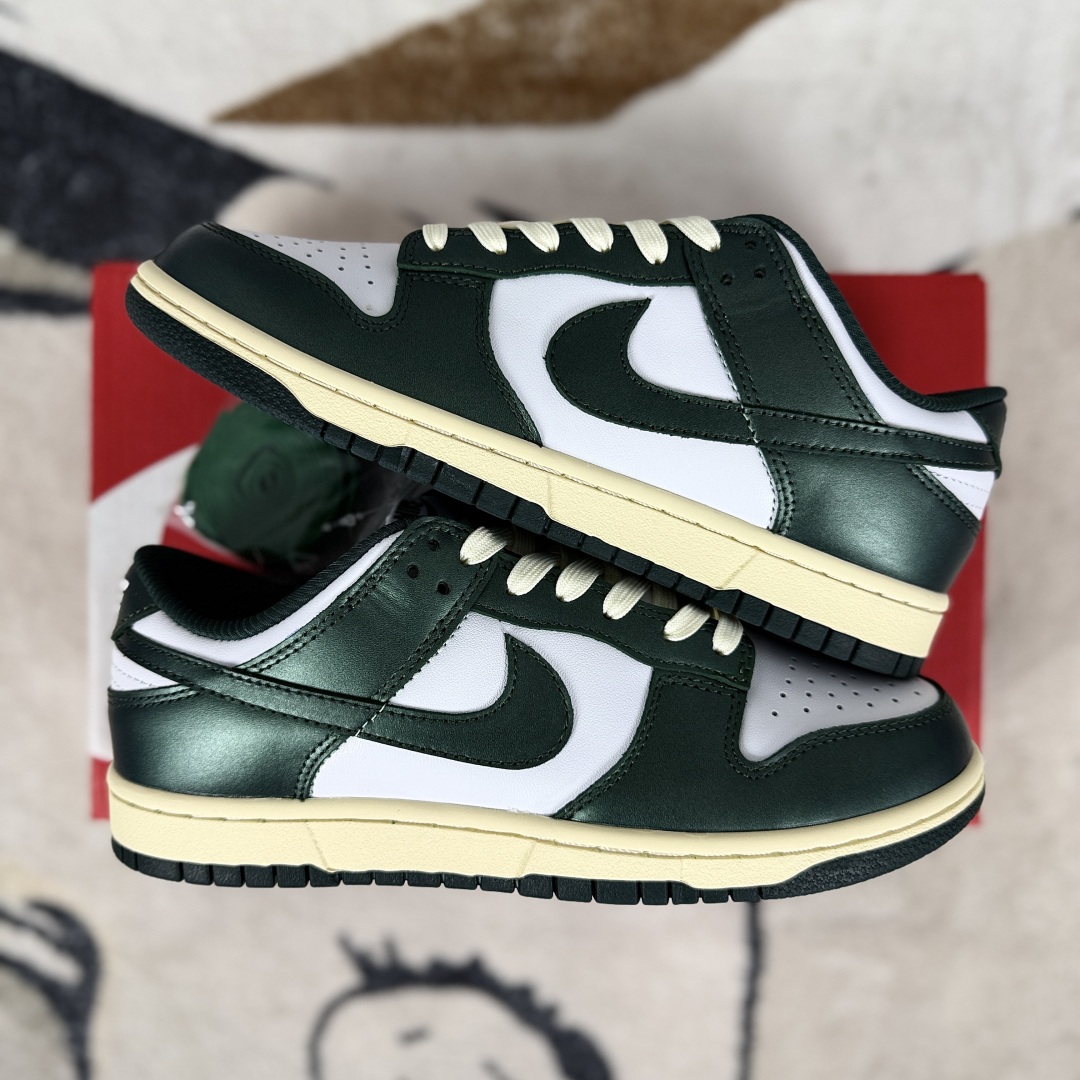 Nike Dunk Low "Vintage Green" Leather Retro Sneakers - Limited Edition 9 cmp i1750962705531 5403 0 7