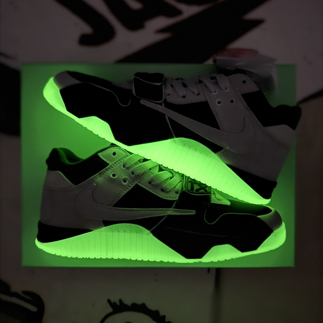 Travis Scott x Jordan Cut The Check Black/Grey/Green Basketball Shoes 12 cmp i1751219688572 1050 0 11