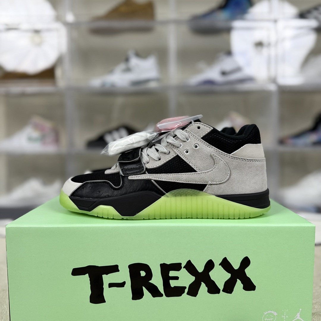 Travis Scott x Jordan Cut The Check Black/Grey/Green Basketball Shoes 10 cmp i1751219688574 1406 0 8