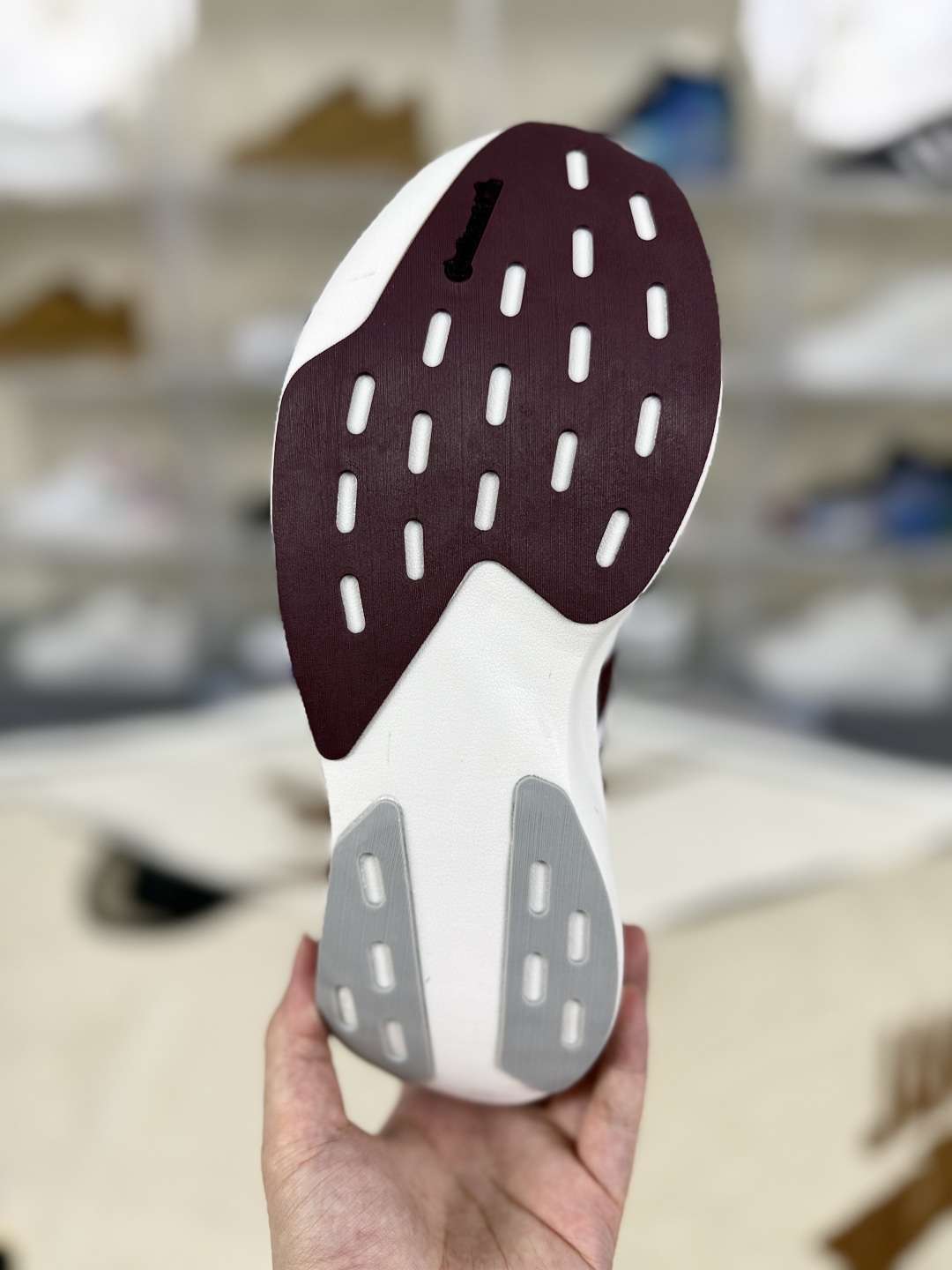 Adidas Adizero Evo SL Texas Low-Top Running Shoes - White/Maroon 6 cmp i1751306626256 7269 0 4