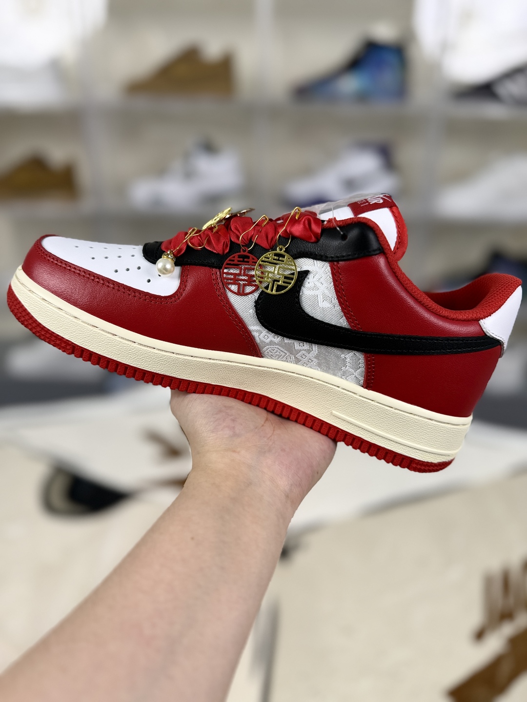 Nike Air Force 1 Low CNY Dragon Year - Limited Edition, Premium Leather, Red 2 cmp i1751393063775 2849 0 1