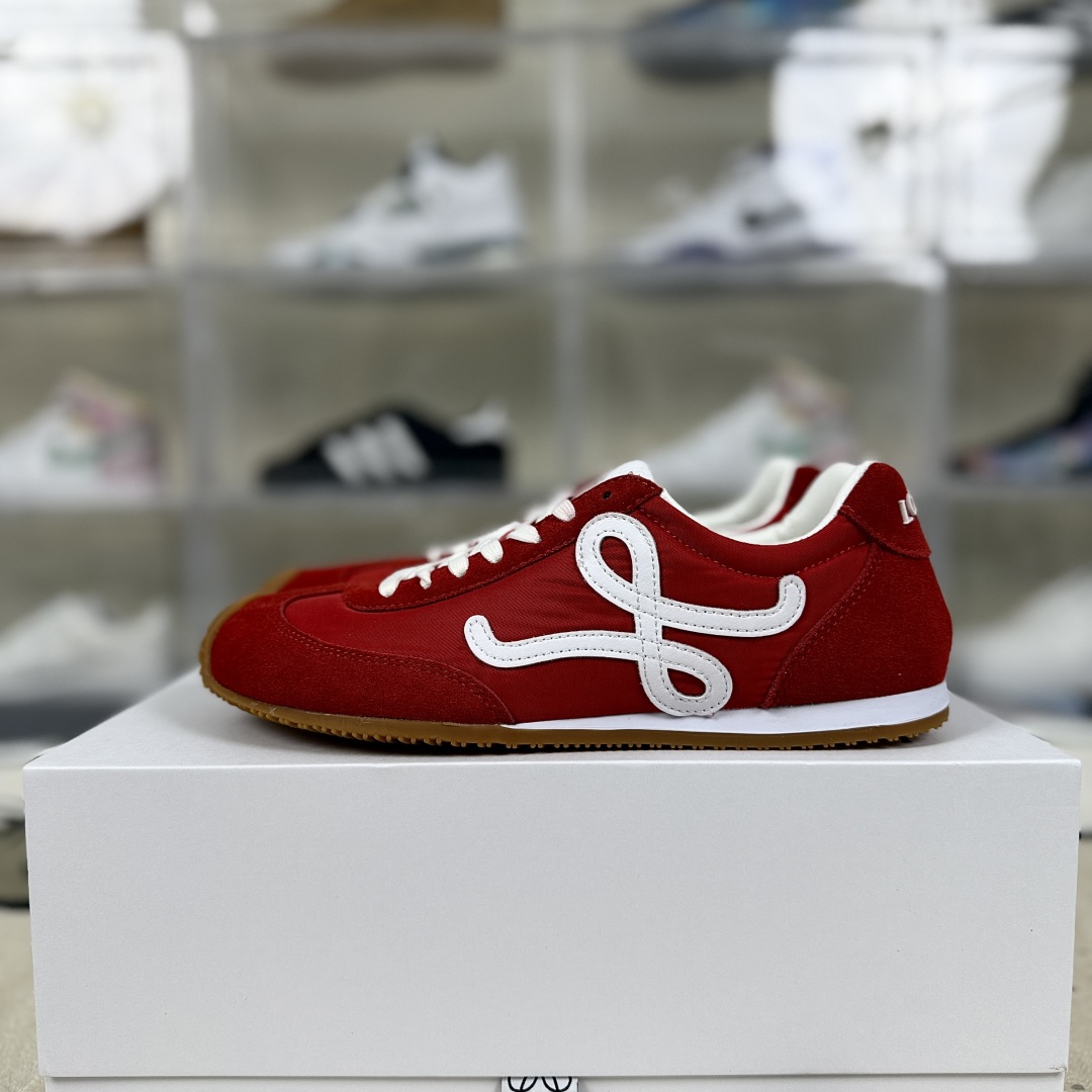 Loewe Ballet Runner 2.0: Stylish Red Leather Sneakers for Everyday Comfort 9 cmp i1751393245677 7579 0 8