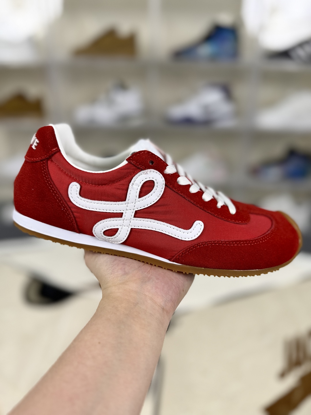 Loewe Ballet Runner 2.0: Stylish Red Leather Sneakers for Everyday Comfort 1 cmp i1751393245688 4784 0 0