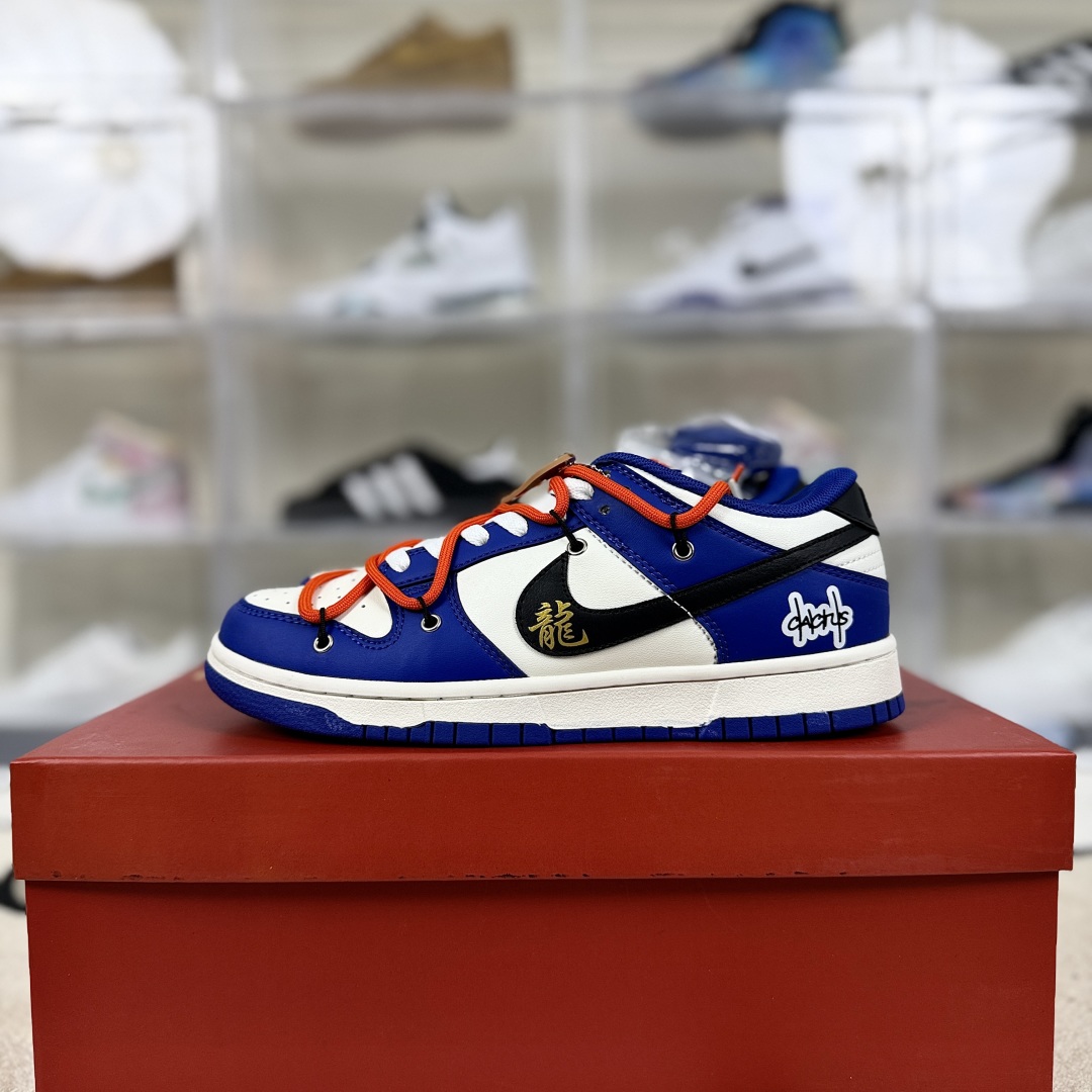 Nike Dunk Low CNY 'Year of The Dragon' Blue & White Graffiti Sneakers 10 cmp i1751481136939 1420 0 8