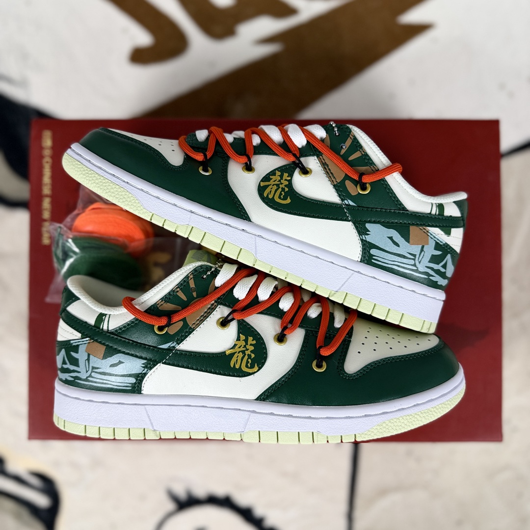 Nike Dunk Low Dragon CNY: Dragon and Phoenix Graffiti Sneakers for Men & Women 8 cmp i1751481171001 2241 0 7