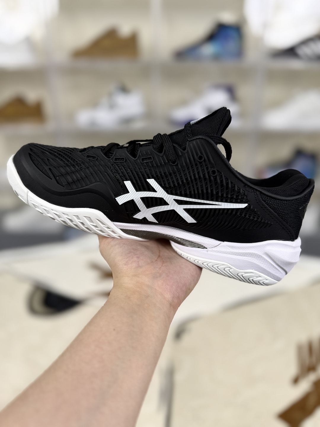 Asics Court FF 3 Black/White Tennis Shoes - Durable, Breathable Comfort 2 cmp i1751481377891 1902 0 1