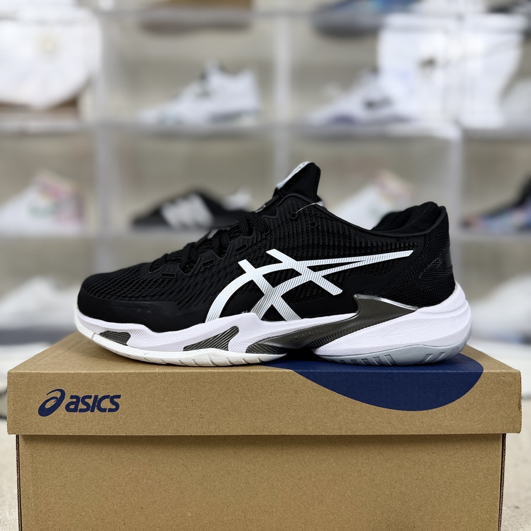 Asics Court FF 3 Black/White Tennis Shoes - Durable, Breathable Comfort 9 cmp i1751481395091 2744 0 8