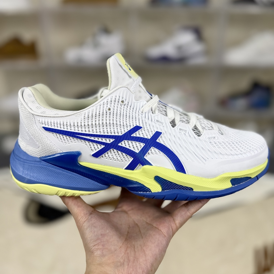 Asics Court FF 3 White/Blue Tennis Shoes - Durable, Breathable, and Stylish 8 cmp i1751481449251 4325 0 5