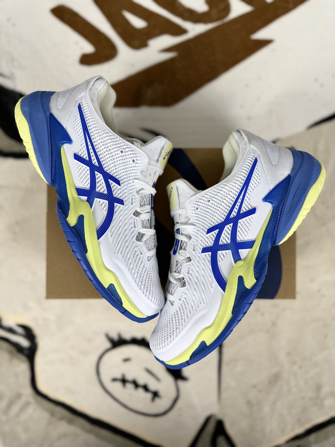 Asics Court FF 3 White/Blue Tennis Shoes - Durable, Breathable, and Stylish 6 cmp i1751481469319 3664 0 6