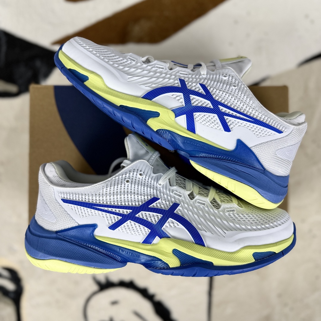 Asics Court FF 3 White/Blue Tennis Shoes - Durable, Breathable, and Stylish 9 cmp i1751481469334 6851 0 7