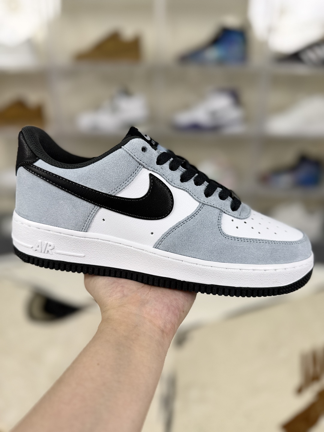 Nike Air Force 1 Low Grey White Black Sneaker, Comfortable and Stylish 2 cmp i1751578419602 605 0 0