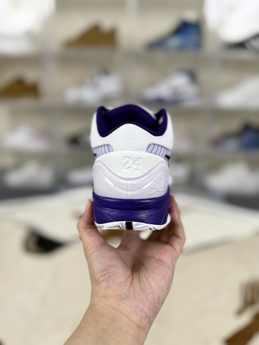 Nike Zoom Kobe 4 Protro Basketball Shoes - White/Purple, Comfortable and Durable 4 cmp i1751745500473 6109 0 2