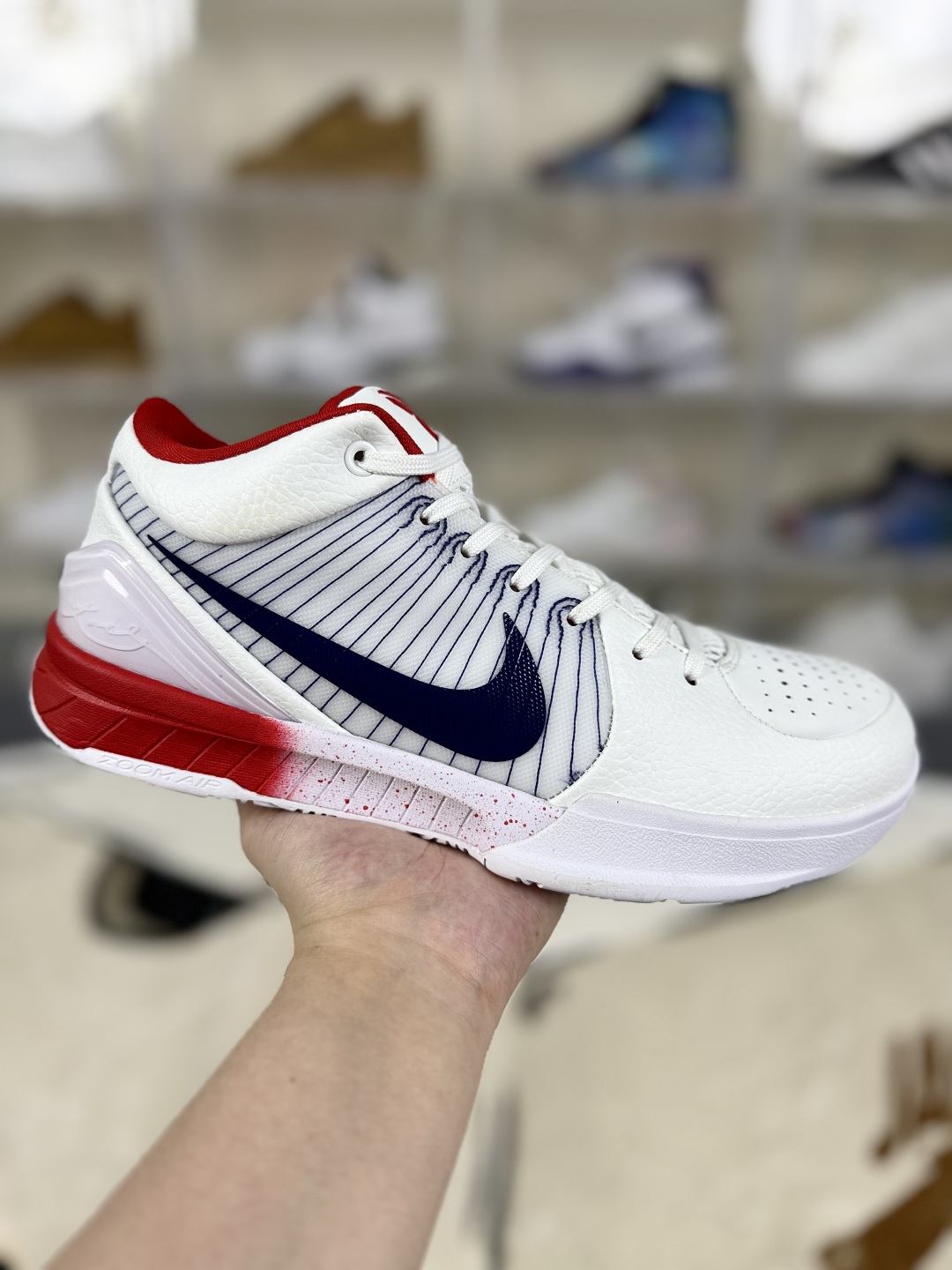 Nike Zoom Kobe 4 Protro Basketball Shoes - White, Red, and Purple 2 cmp i1751991024515 3618 0 0