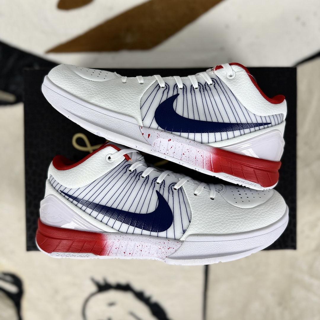 Nike Zoom Kobe 4 Protro Basketball Shoes - White, Red, and Purple 9 cmp i1751991024522 3180 0 7