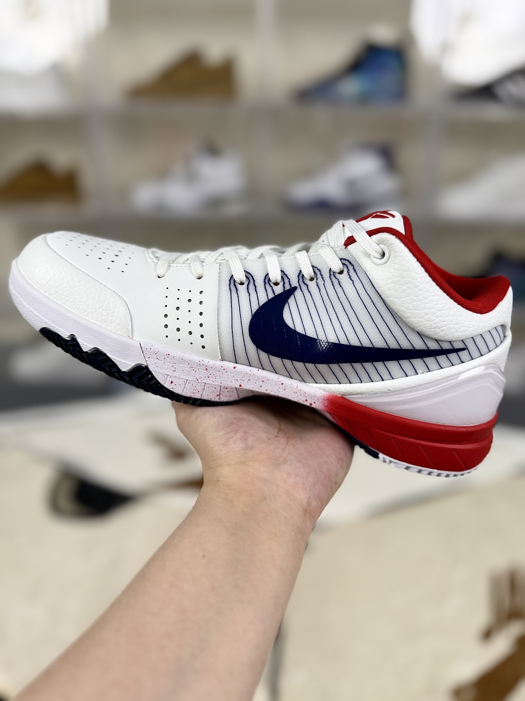 Nike Zoom Kobe 4 Protro Basketball Shoes - White, Red, and Purple 3 cmp i1751991025874 2951 0 1