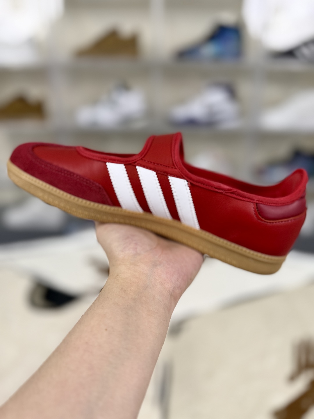 Adidas Originals Samba Jane Mary Jane Shoes - Women's Red Leather Sneakers 3 cmp i1752349027429 4899 0 1