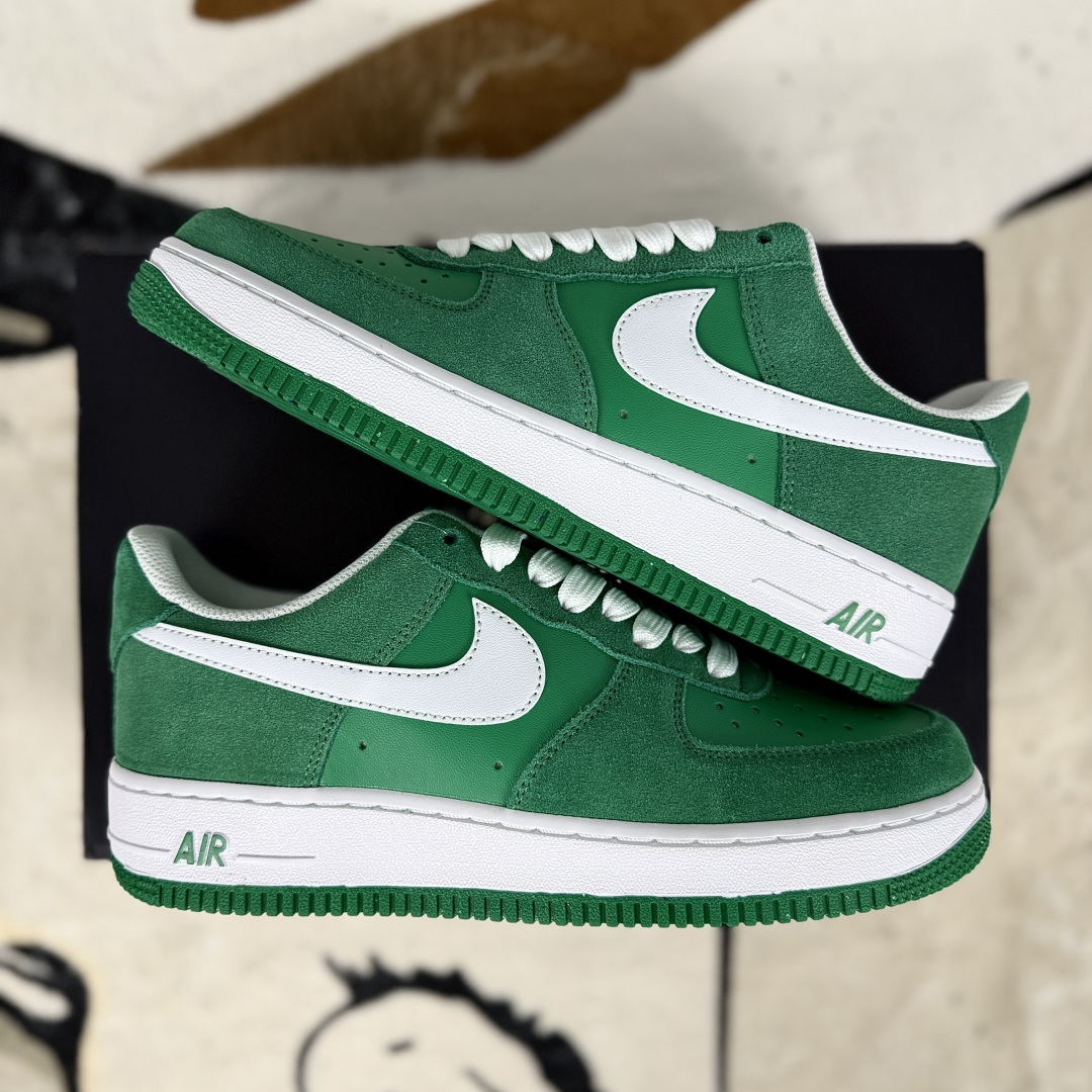 Nike Air Force 1 Low Green White Suede Casual Shoes IB6388-300 9 cmp i1752349354025 879 0 7