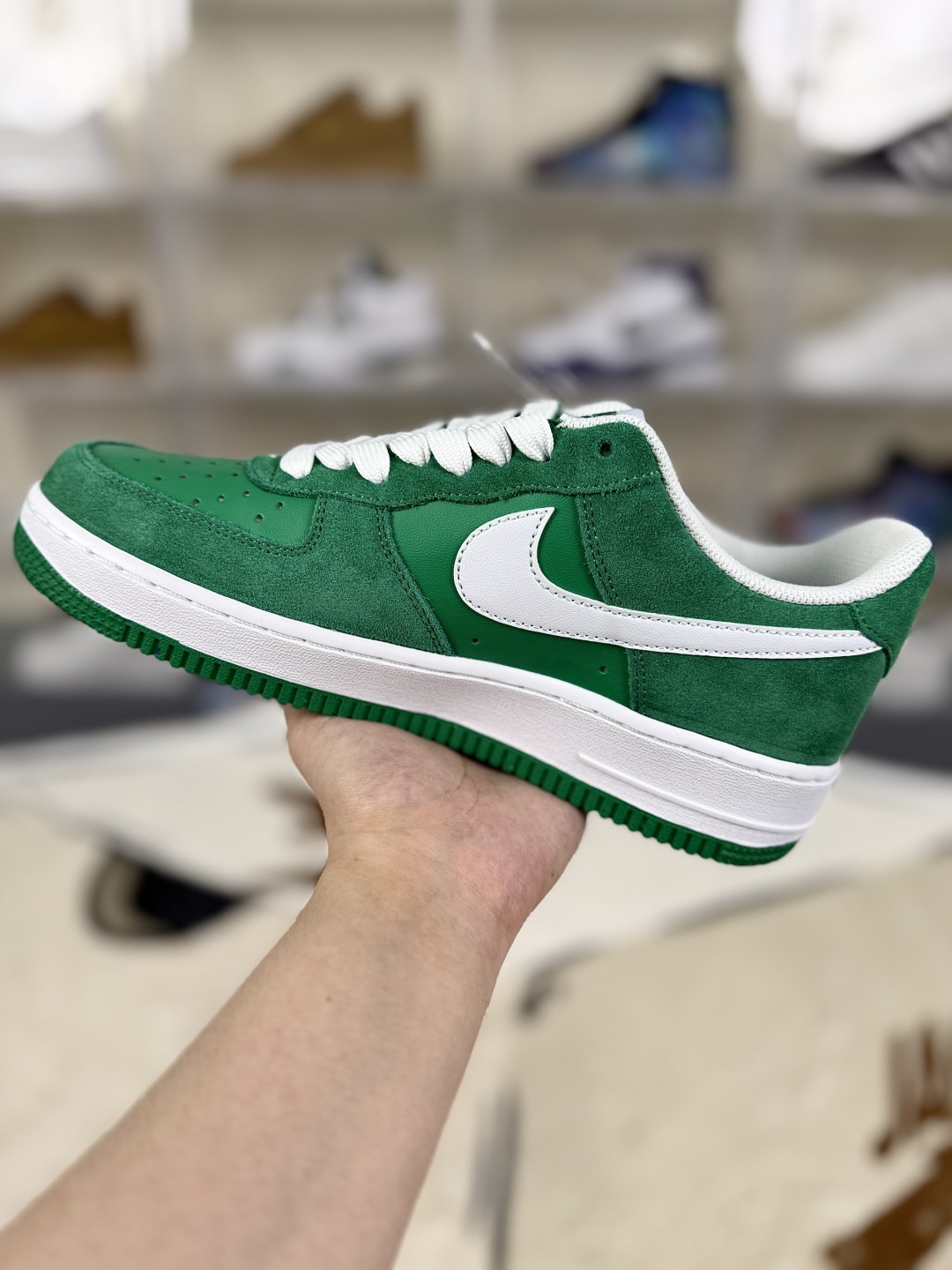 Nike Air Force 1 Low Green White Suede Casual Shoes IB6388-300 3 cmp i1752349354027 6873 0 1