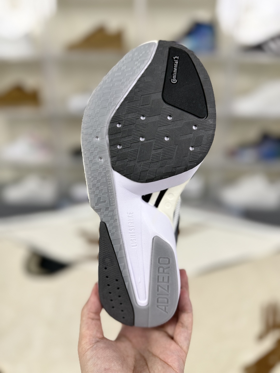 Adidas Adizero Boston 13 Running Shoes - White/Black, Comfortable and Shock-Absorbing 6 cmp i1752349362568 1710 0 4