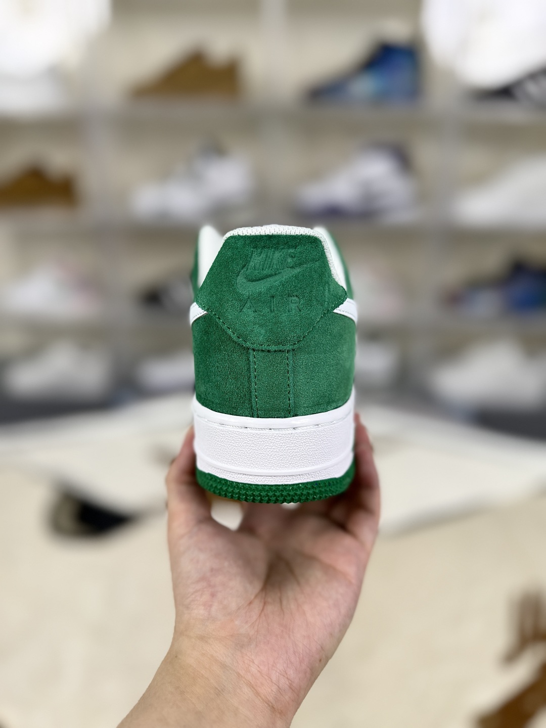 Nike Air Force 1 Low Green White Suede Casual Shoes IB6388-300 4 cmp i1752349534952 9006 0 2