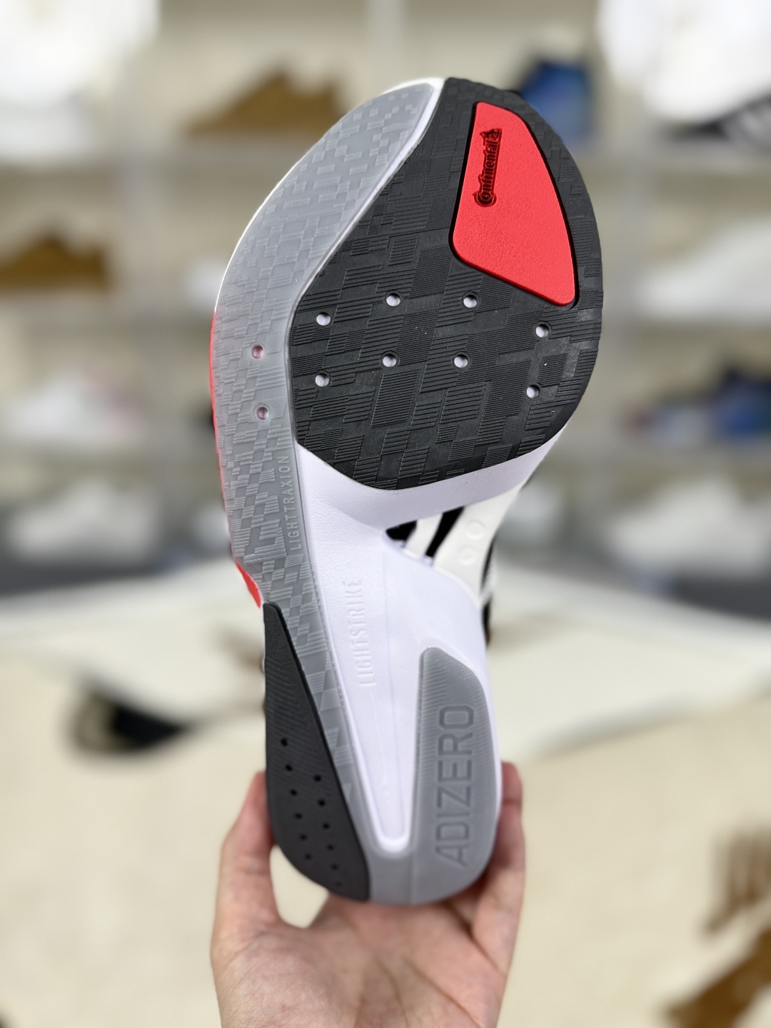 Adidas Adizero Boston 13 Running Shoes - White, Black, and Red - Size 36-45 6 cmp i1752429944259 4386 0 4
