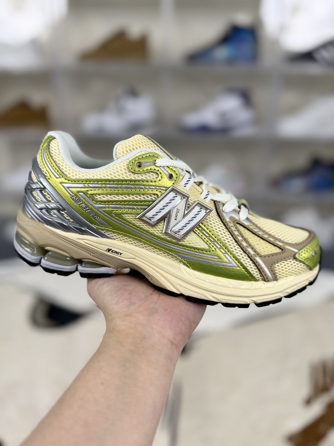 New Balance 1906R Running Shoes - Yellow Green - U1906RND 2 cmp i1752429994036 16 0 0