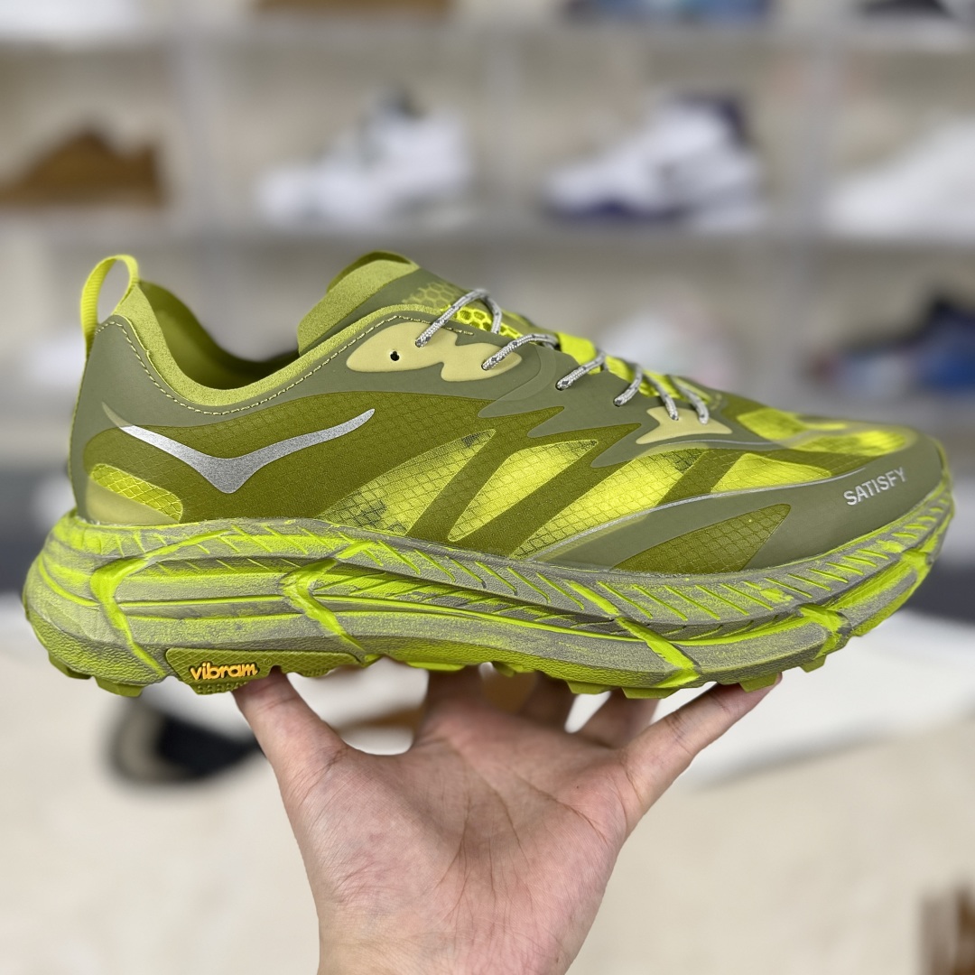 Satisfy x Hoka One One Mafate Speed 4 Running Shoes - Green, Unisex Style 8 cmp i1752518583662 4978 0 5