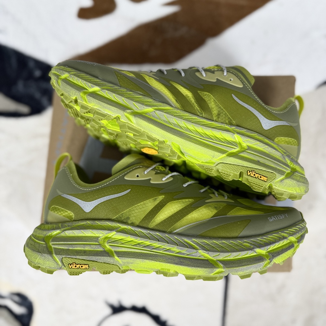 Satisfy x Hoka One One Mafate Speed 4 Running Shoes - Green, Unisex Style 9 cmp i1752518583662 9493 0 7
