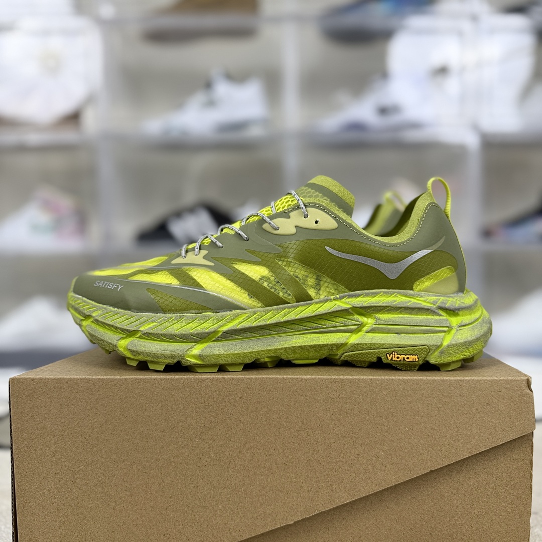 Satisfy x Hoka One One Mafate Speed 4 Running Shoes - Green, Unisex Style 10 cmp i1752518583663 4232 0 8