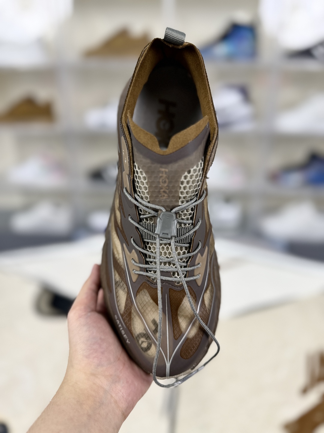 Satisfy x Hoka One One Mafate Speed 4 Brown Running Shoes For Men & Women 5 cmp i1752518620205 6190 0 3