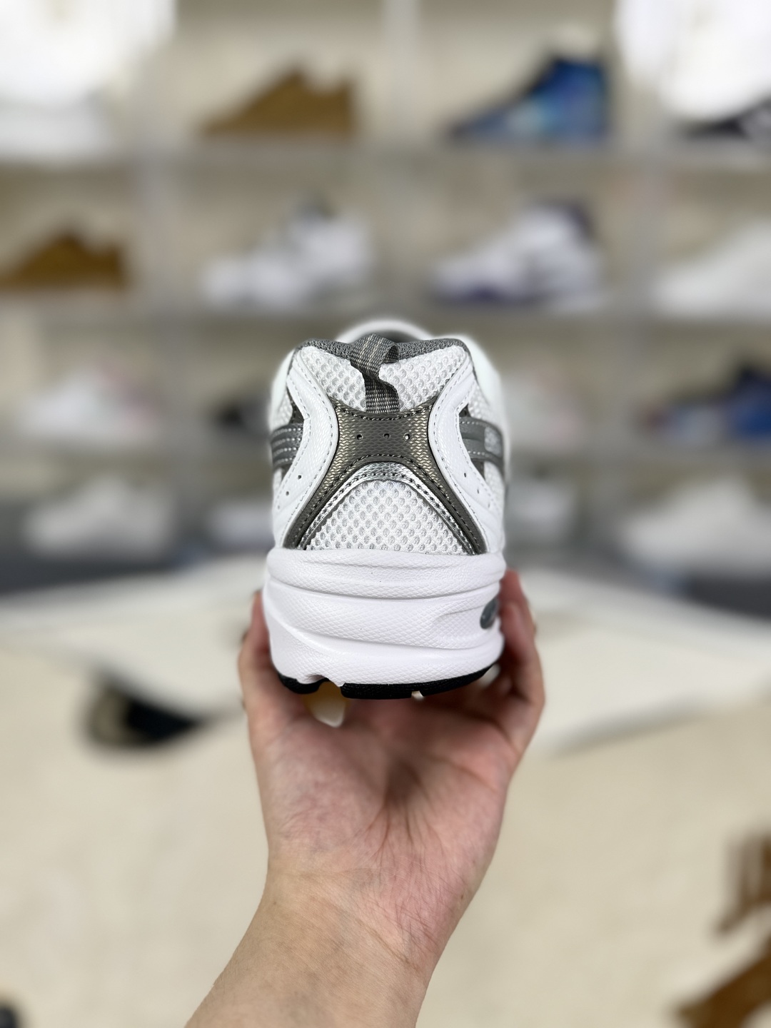 New Balance NB 530 Millennium Style Low-Top Running Shoes - Silver White 3 cmp i1752518660913 5400 0 2
