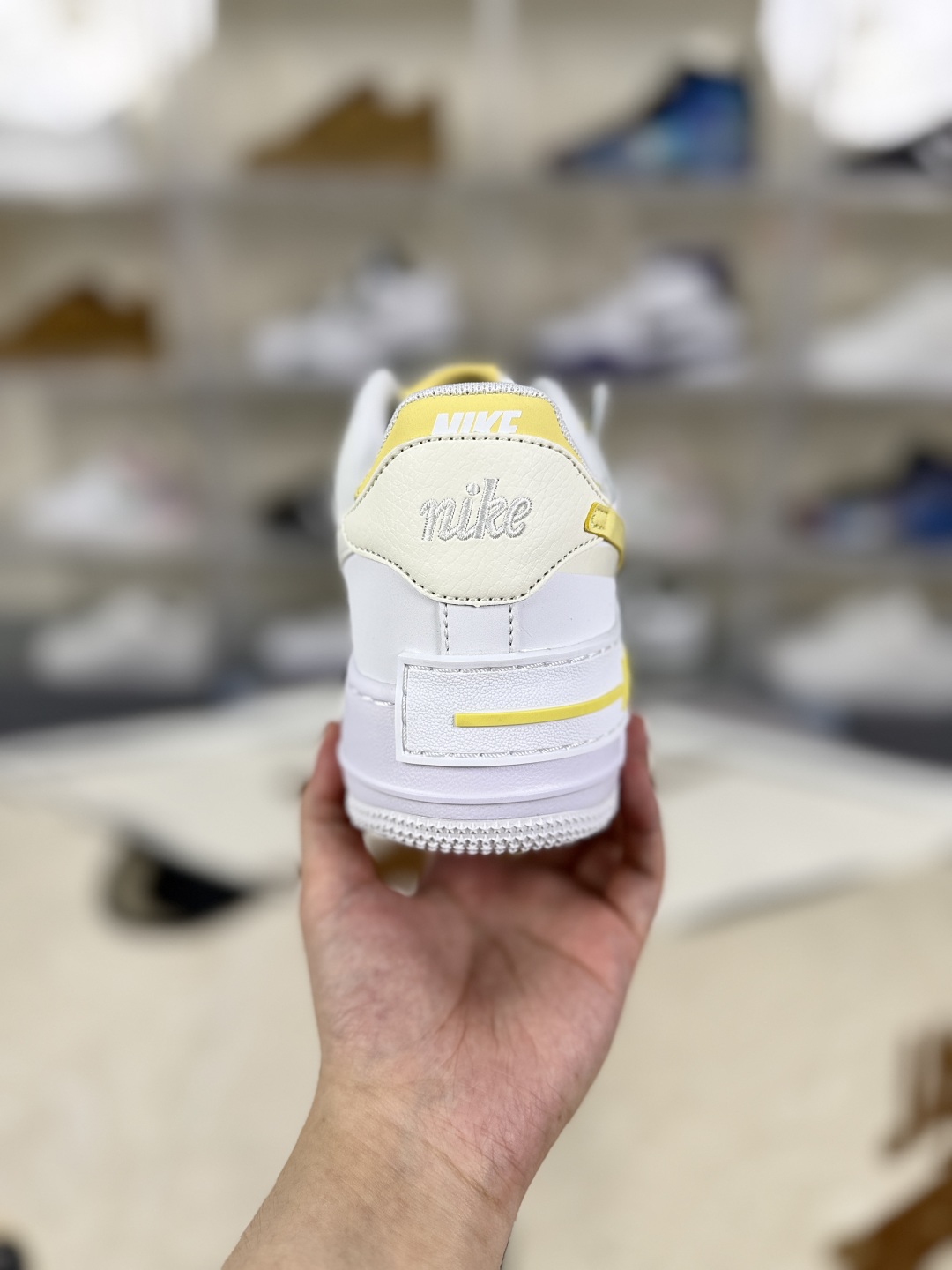 Nike Air Force 1 Shadow Women's Sneaker White/Yellow Style CI0919-122 4 cmp i1752518770231 2663 0 2