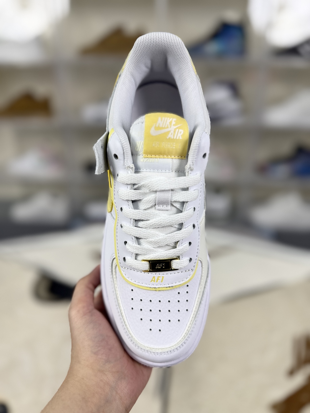 Nike Air Force 1 Shadow Women's Sneaker White/Yellow Style CI0919-122 5 cmp i1752518770244 1758 0 3