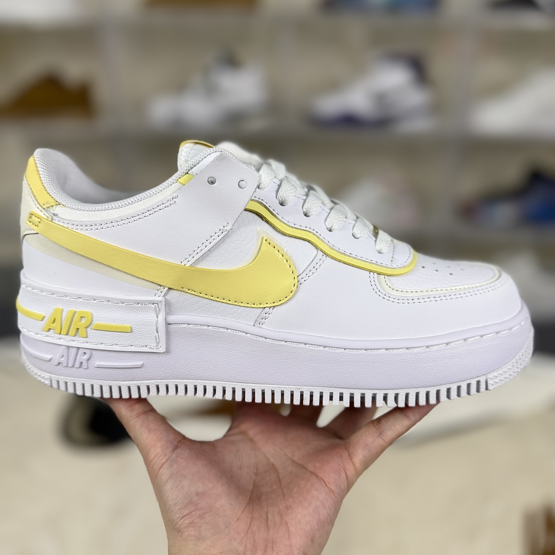 Nike Air Force 1 Shadow Women's Sneaker White/Yellow Style CI0919-122 8 cmp i1752518786729 1469 0 5