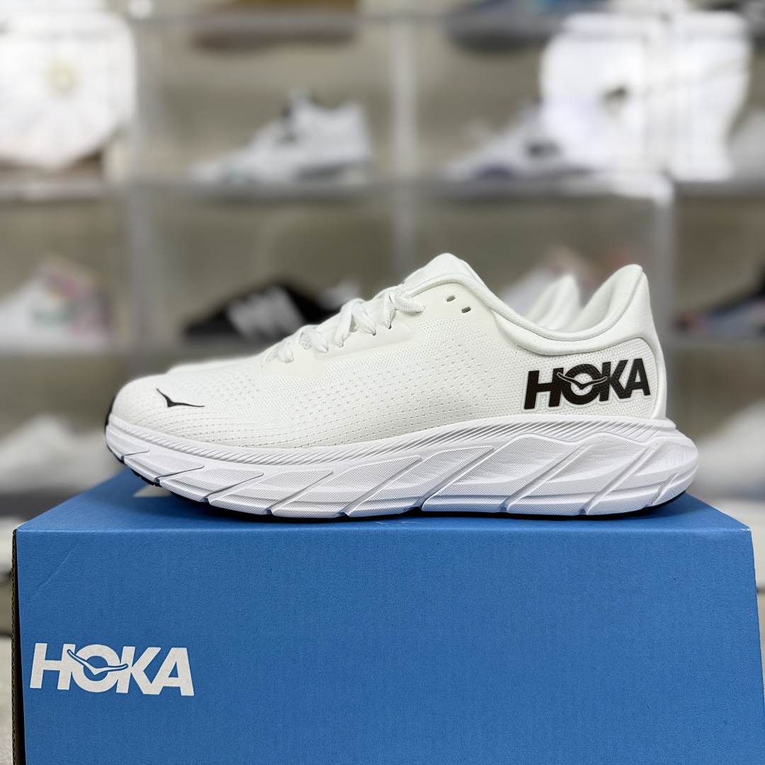 Hoka One One Arahi 7 Running Shoes - White Black, Comfortable and Durable 10 cmp i1752602107282 6724 0 8