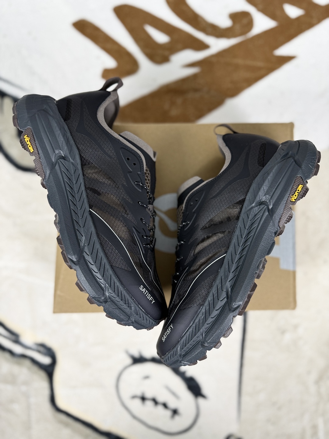Satisfy x Hoka One One Mafate Speed 4 Black Coffee Running Shoes 6 cmp i1752602156338 9319 0 6