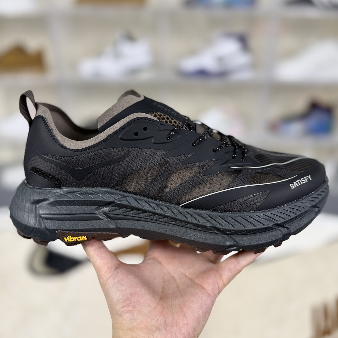 Satisfy x Hoka One One Mafate Speed 4 Black Coffee Running Shoes 8 cmp i1752602156340 2139 0 5