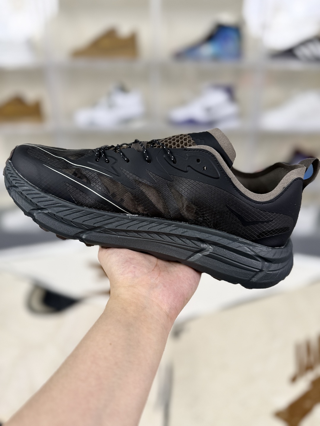 Satisfy x Hoka One One Mafate Speed 4 Black Coffee Running Shoes 3 cmp i1752602162696 1629 0 1