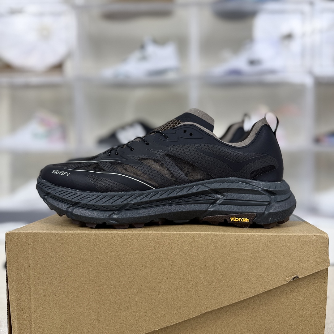 Satisfy x Hoka One One Mafate Speed 4 Black Coffee Running Shoes 10 cmp i1752602162720 4974 0 8