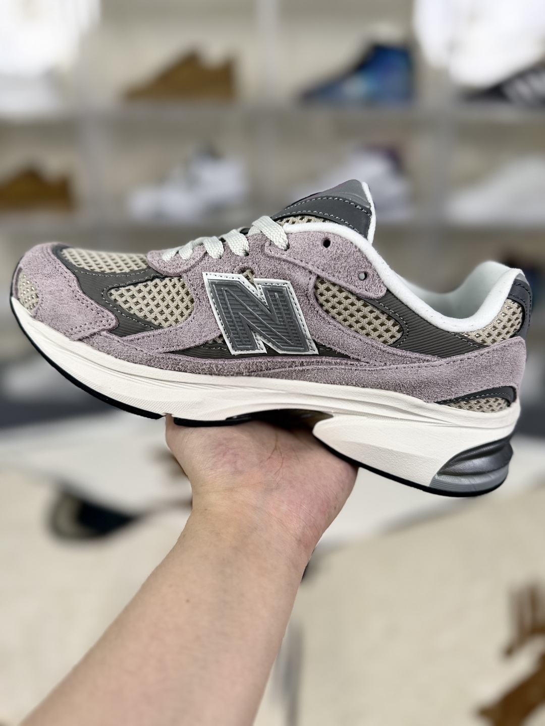 New Balance 2010 Gray Purple Running Shoes - Comfortable and Stylish 2 cmp i1752688067915 8211 0 1