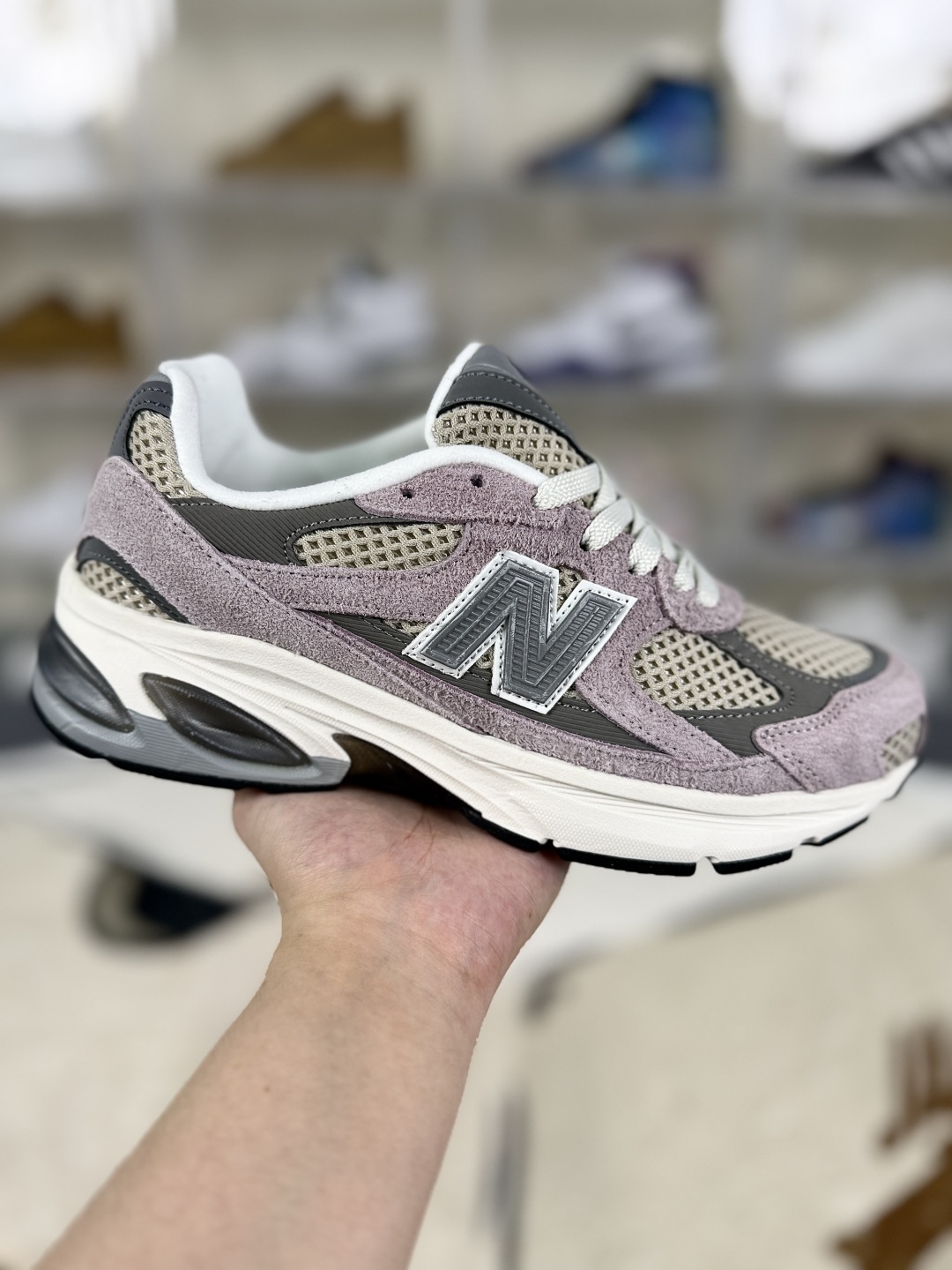 New Balance 2010 Gray Purple Running Shoes - Comfortable and Stylish 1 cmp i1752688067917 6973 0 0
