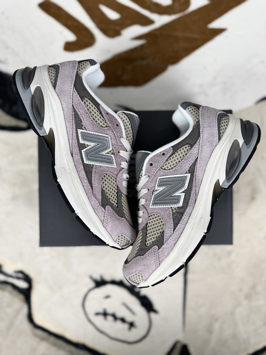 New Balance 2010 Gray Purple Running Shoes - Comfortable and Stylish 5 cmp i1752688070480 6250 0 6