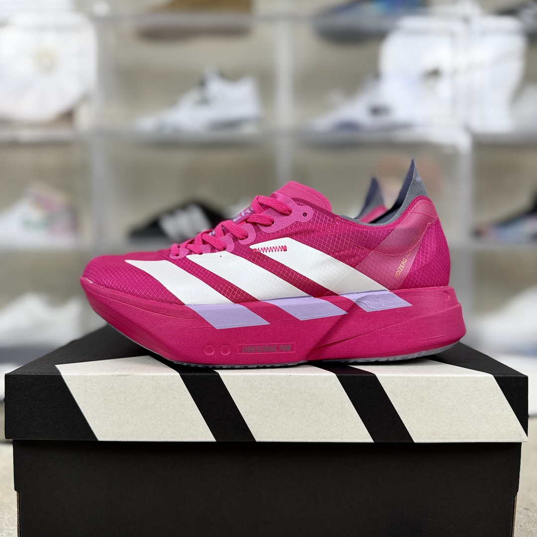 Adidas Adizero Adios Pro 4: Comfortable, Shock-Absorbing Pink Running Shoes 10 cmp i1752781338210 6886 0 8